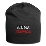 STOMA POWER Jersey Beanie - black
