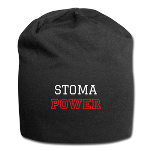 STOMA POWER Jersey Beanie - black