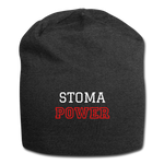 STOMA POWER Jersey Beanie - charcoal grey