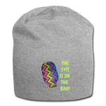 THE S#!T IS IN THE BAG Jersey Beanie - heather gray