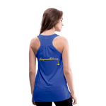 KISS MY STOMA Flowy Tank Top (Adult) - royal blue