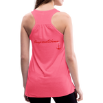 KISS MY STOMA Flowy Tank Top (Adult) - neon pink