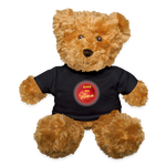 KISS MY STOMA Teddy Bear - black