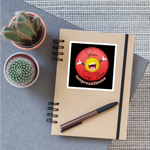 STOMIE SINGS PRAISES Sticker - white matte