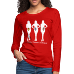 OSTOMY TRIO WOMEN Long Sleeve (gals) - red