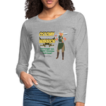 OSTOMY WARRIOR Premium Long Sleeve T-Shirt (gals) - heather gray
